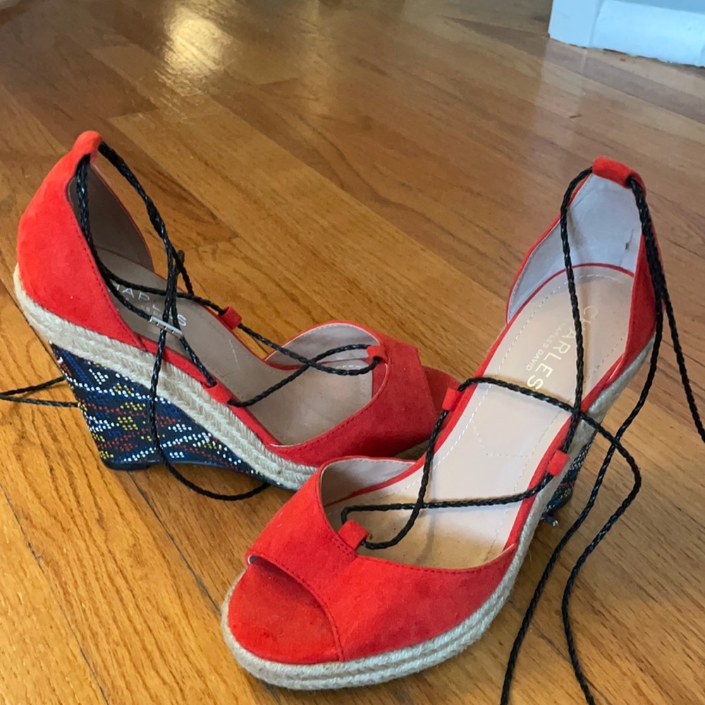 Charles by Charles David beautiful wedge, size 8.5, worn once